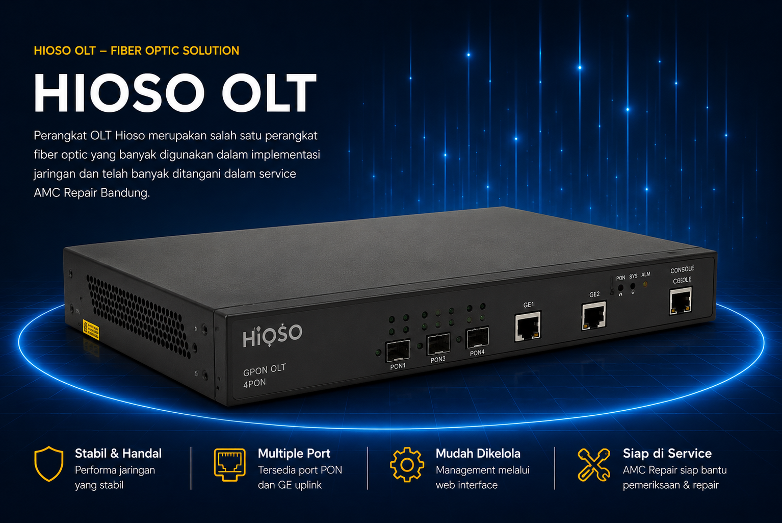 OLT Hioso Fiber Optic